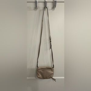 Hobo Beige Crossbody Bag